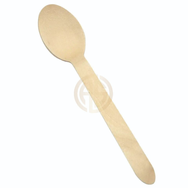 Birch Wood T-Spoon (140mm)