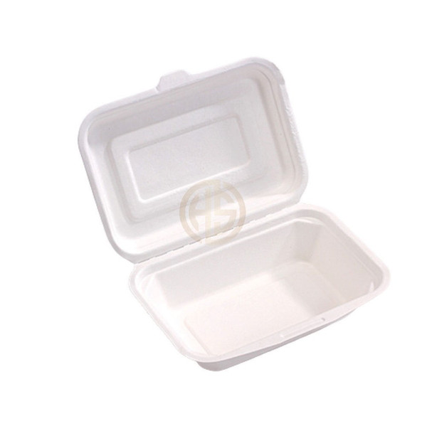 Bagasse F+C Box Medium White (HB10)