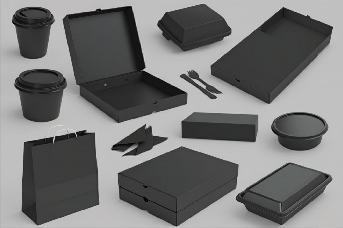 black packaging