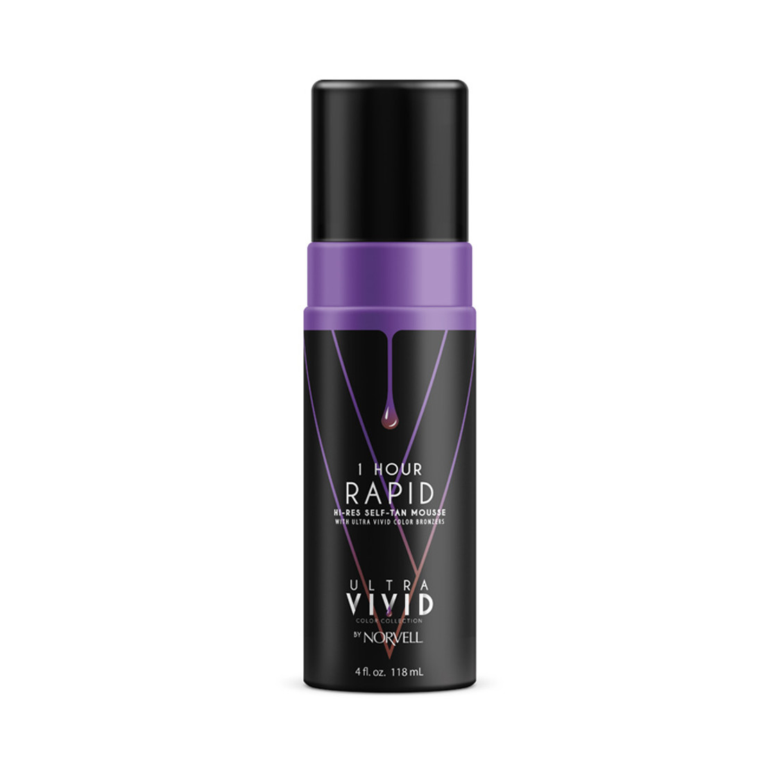 Norvell VIVID Rapid Self-Tan Mousse - 4 oz