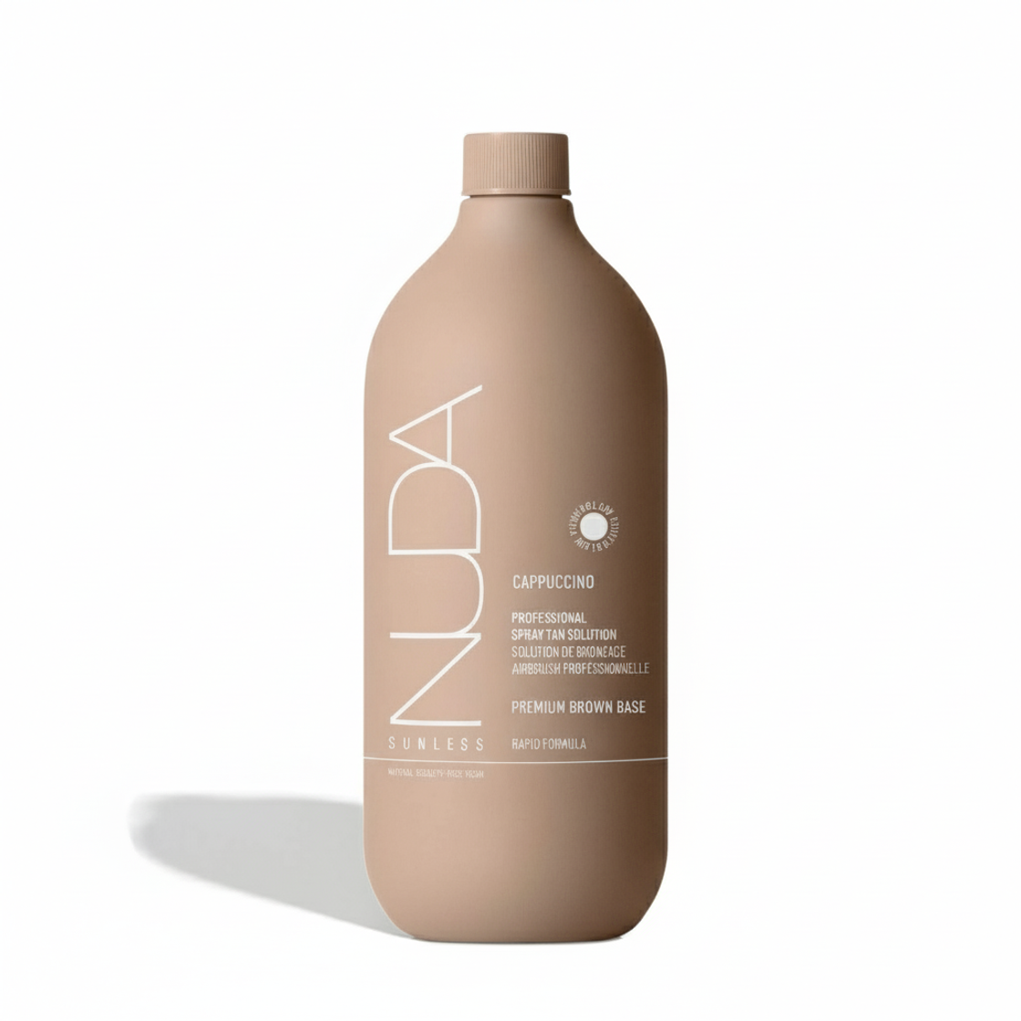 NUDA Cappuccino Tanning Solution - 15% DHA Rapid