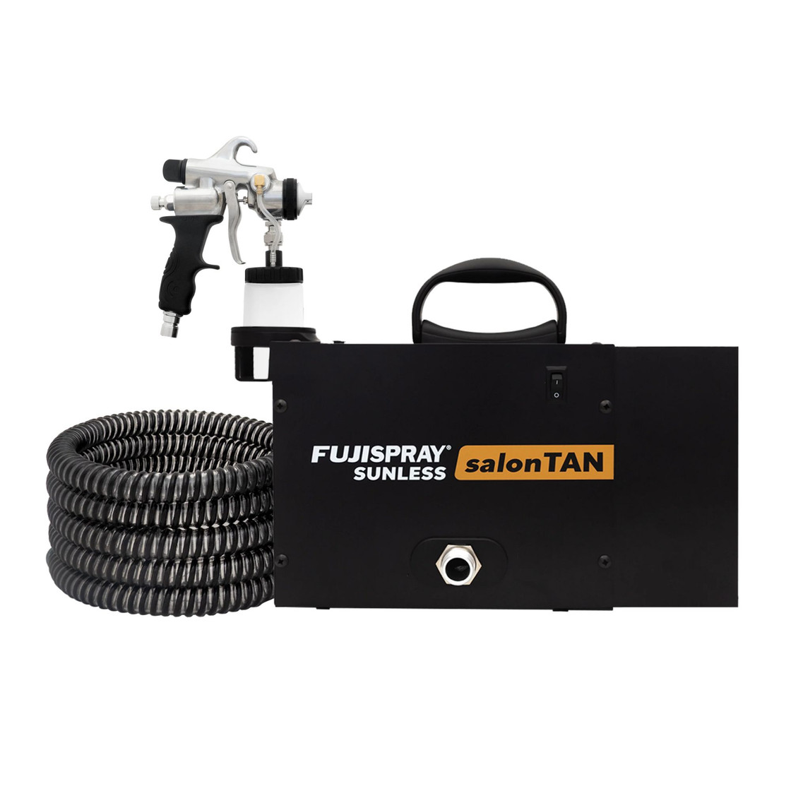 Fuji 2150 salonTAN PLATINUM Ultra Quiet Tanning Machine with TAN7350 Spray Gun (Open Box)