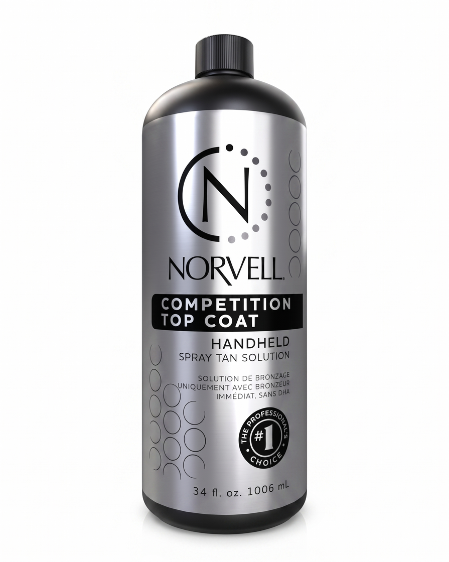 Competition Top Coat, Professional Spray Tan Solution (Step 2)