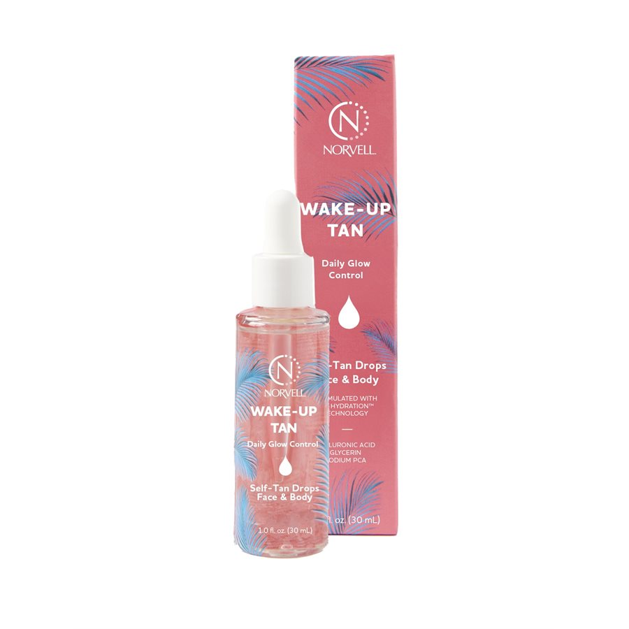 Norvell Tan Wake-Up & Glow Daily Glow Control Self-Tan Drops, 1 oz