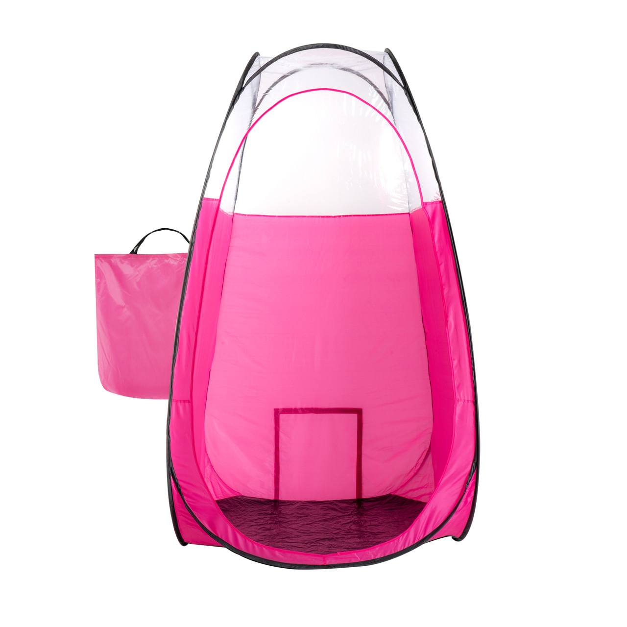 Pink Pop Up Spray Tanning Tent, spray tan tent