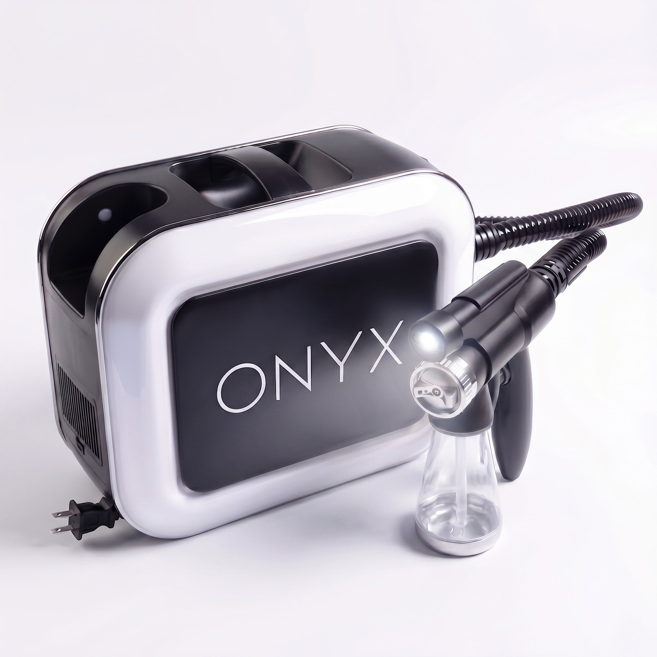 Naked Sun Onyx Spray Tan Machine with Professional Tanning Gun