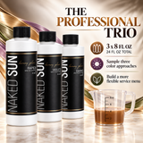 Naked Sun Honey Glow Spray Tanning Solution Trio