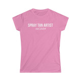 Spray Tan Artist Softstyle Tee