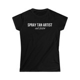 Spray Tan Artist Softstyle Tee