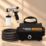 Fuji Spray 2100 studioTAN Machine with NUDA Favorites Sample Pack  Tanning Solutions 