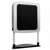 Wave Mini Extraction Fan Portable Spray Tan Overspray Extraction Fan with Washable Filter, Adjustable Height Base, 2 Speeds, Compact Air Purifier for Salon Mobile Home Use