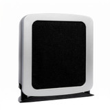 Wave Mini Extraction Fan Portable Spray Tan Overspray Extraction Fan with Washable Filter, Adjustable Height Base, 2 Speeds, Compact Air Purifier for Salon Mobile Home Use