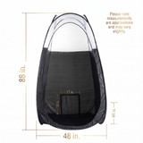 Naked Sun Fascination Spray Tanning Machine with Honey Glow Tanning Solutions and Tent