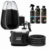 Fuji Spray 1175 soloTAN Spray Tan Machine with Norvell Tanning Solution Kit and Naked Sun Tent