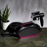Naked Sun Fascination Spray Tanning Machine with Norvell Sunless Pro Pack and Black Tent