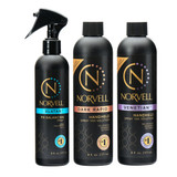 Fascination Spray Tanning Kit Machine Bundle with Tanning Solution and Prep Spray and Naked Sun Spray Gun Light Kit