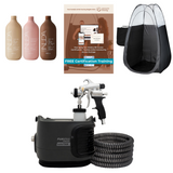 Fuji Spray 2175 Café Liter Bundle With Black Spray Tanning Tent