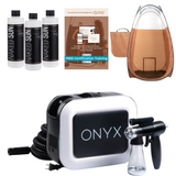 Naked Sun Onyx Spray Tanning Machine with Professional Tanning Gun with Light Kit and Honey Glow Tanning Solution and Brown Tent Bundle (5 Items) Naked Sun Onyx Spray Tanning Machine with Professional Tanning Gun with Light Kit and Honey Glow Tanning Solution and Brown Tent Bundle (5 Items)