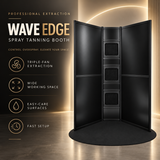 Wave Edge Spray Tan Booth with Onyx System & Naked Sun Honey Glow Trio Bundle