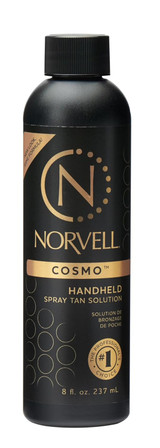 Naked Sun ION Tan Spray Tan Machine DualPower Rechargeable and A/C Power with Norvell Cosmo Tanning Solution