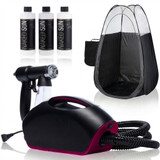Naked Sun Fascination Spray Tanning Machine with Honey Glow Tanning Solutions and Tent