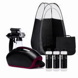 Naked Sun Fascination Spray Tanning Machine with Honey Glow Tanning Solutions and Tent