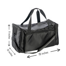 Compact Spray Tan Tech Duffel Bag