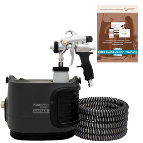 Fuji Spray 2175 soloTAN Spray Tan Machine with TAN7350 Spray Tanning Applicator