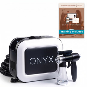 Onyx Spray Tan Machine with Professional Tanning Gun with Light Kit