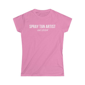 Spray Tan Artist Softstyle Tee