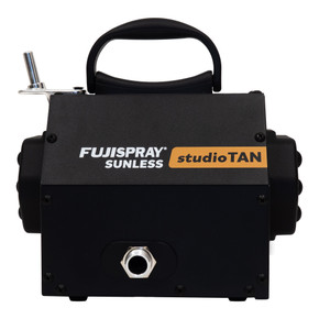 Fuji Spray 2100 studioTAN Machine with NUDA Favorites Sample Pack  Tanning Solutions & Black Tent