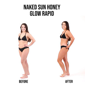 Naked Sun Honey Glow Rapid Tanning Solution - 32oz