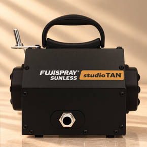 Fuji Spray 2100 studioTAN Machine with NUDA Favorites Sample Pack  Tanning Solutions 