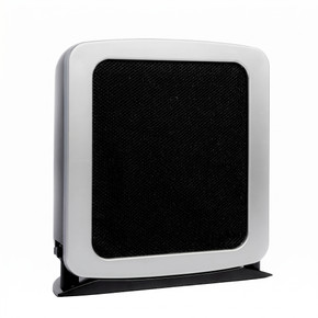 Wave Mini Extraction Fan Portable Spray Tan Overspray Extraction Fan with Washable Filter, Adjustable Height Base, 2 Speeds, Compact Air Purifier for Salon Mobile Home Use