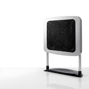 Wave Mini Extraction Fan Portable Spray Tan Overspray Extraction Fan with Washable Filter, Adjustable Height Base, 2 Speeds, Compact Air Purifier for Salon Mobile Home Use