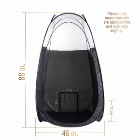 Naked Sun Fascination Spray Tanning Machine with Honey Glow Tanning Solutions and Tent