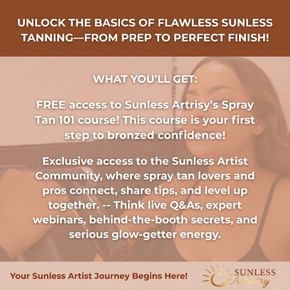 Black Fascination FX Spray Tan Machine with Honey Glow Rapid Develop Violet Tanning Solution - 8 oz and Spray Gun Light Kit