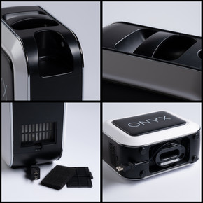 Naked Sun Onyx Spray Tan Machine with Professional Tanning Gun with Light Kit and Norvell Tanning Solutions, Pro Pack and Black Pop Up Tent