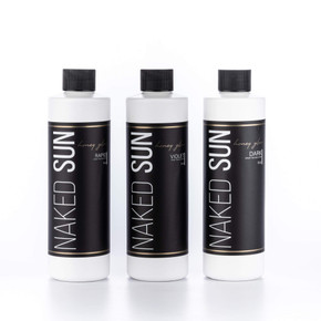 Naked Sun IonTan PRO  Electric Spray Tan Machine with Honey Glow Sunless Solution and Black Tent