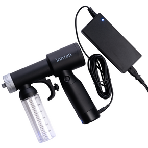 Naked Sun IonTan PRO  Electric Spray Tan Machine with Honey Glow Sunless Solution and Black Tent