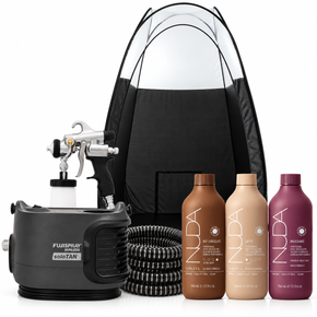 Fuji Spray 2175 Café Liter Bundle With Black Spray Tanning Tent