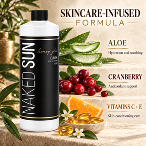 Naked Sun Honey Glow Dark Tanning Solution