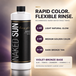 Naked Sun Honey Glow Rapid Tanning Solution