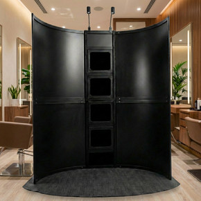 Wave Contour Spray Tan Overspray Extraction Booth