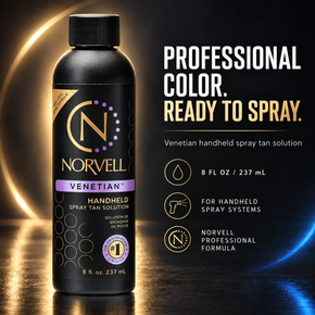 Naked Sun ION Tan Spray Tan Machine DualPower Rechargeable and A/C Power with Norvell Venetian Tanning Solution