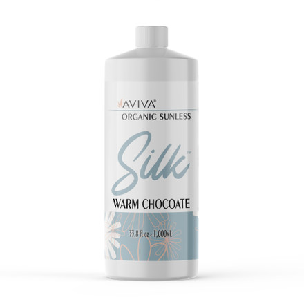 Aviva Labs Warm Chocolate Silk Rapid Tan - Liter