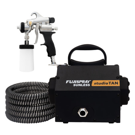 Fuji 2100 studioTAN PLATINUM Spray Tanning Machine with TAN7350 Spray Gun/ Open Box