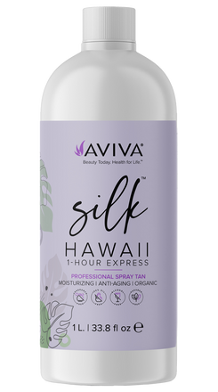 Aviva Labs Hawaii Warm Brown Silk Rapid Tan  - Liter