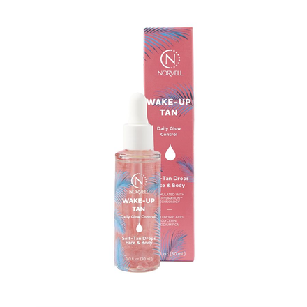 Norvell Tan Wake-Up & Glow Daily Glow Control Self-Tan Drops, 1 oz