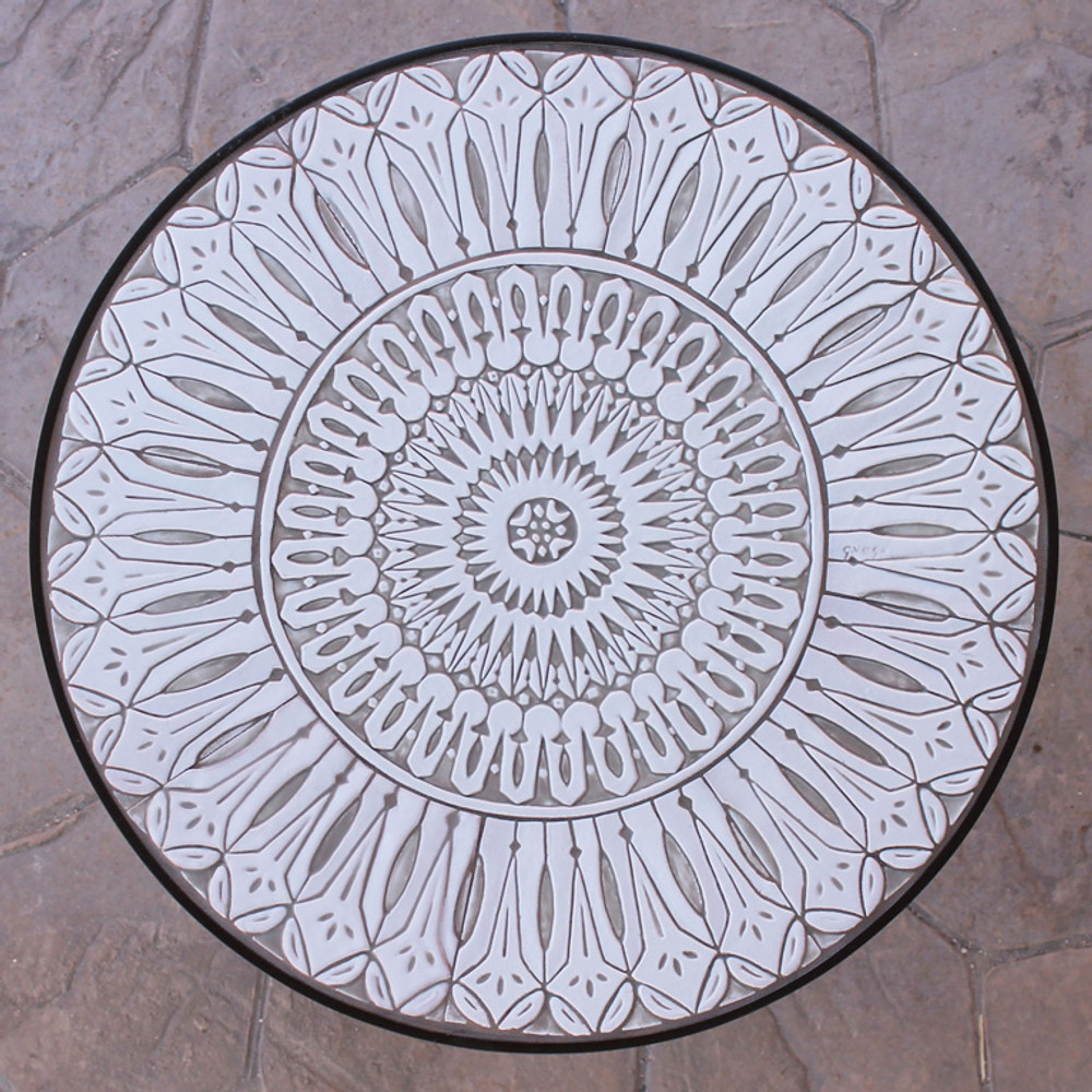 Handmade tile mosaic tabletop 4